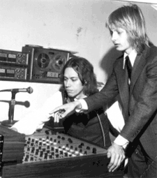 Dennis Peters and Freddy Moore circa 1973